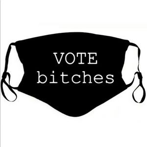 Vote Bitches  face mask  — seen on Celebrity